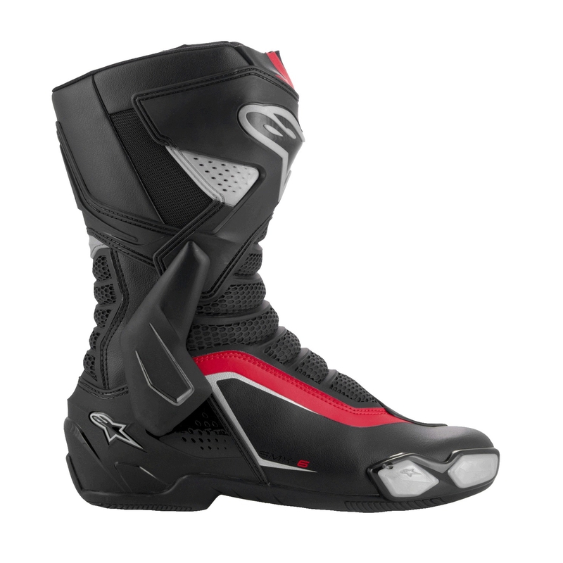 Alpinestars SMX-6 3 sort-sølv-røde motorcykelstøvler