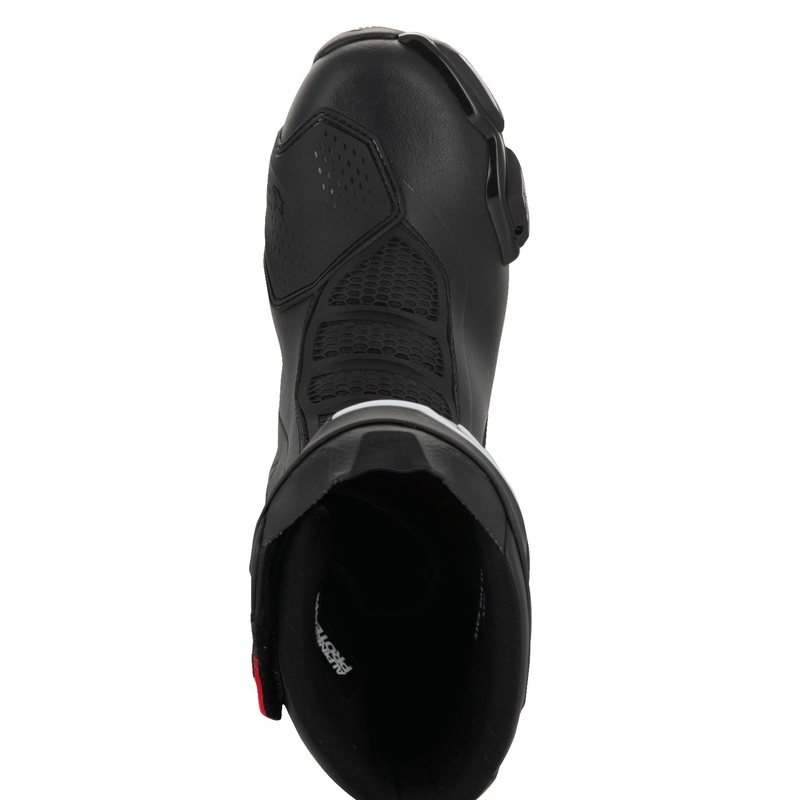 Alpinestars SMX-6 3 Drystar sorte og røde motorcykelstøvler