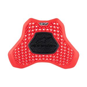 Alpinestars Nucleon Plasma Racing rød og sort indsættelig brystbeskyttelse