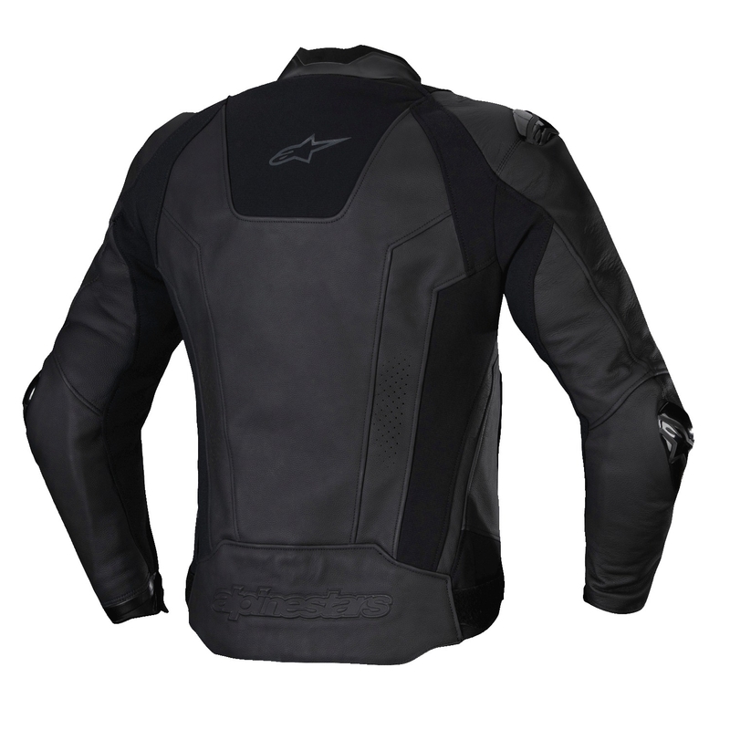 Alpinestars Missile 3 sort motorcykeljakke i læder