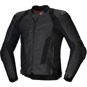 Alpinestars Missile 3 Airflow sort motorcykeljakke i læder