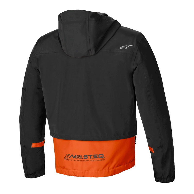 Alpinestars Mootant Waterproof Parka sort-fluo-orange