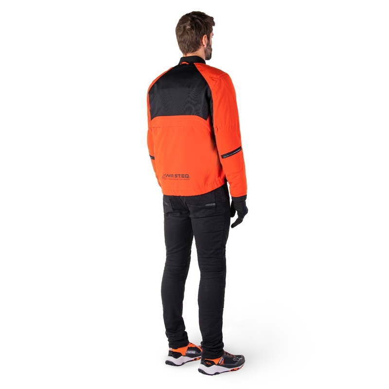 Alpinestars Mootant Waterproof Parka sort-fluo-orange