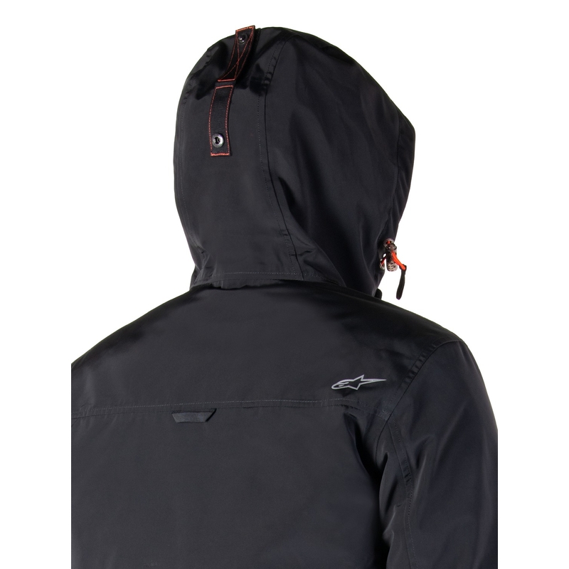 Alpinestars Mootant Waterproof Parka sort-fluo-orange