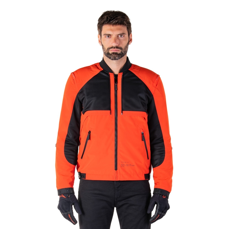 Alpinestars Mootant Waterproof Parka sort-fluo-orange