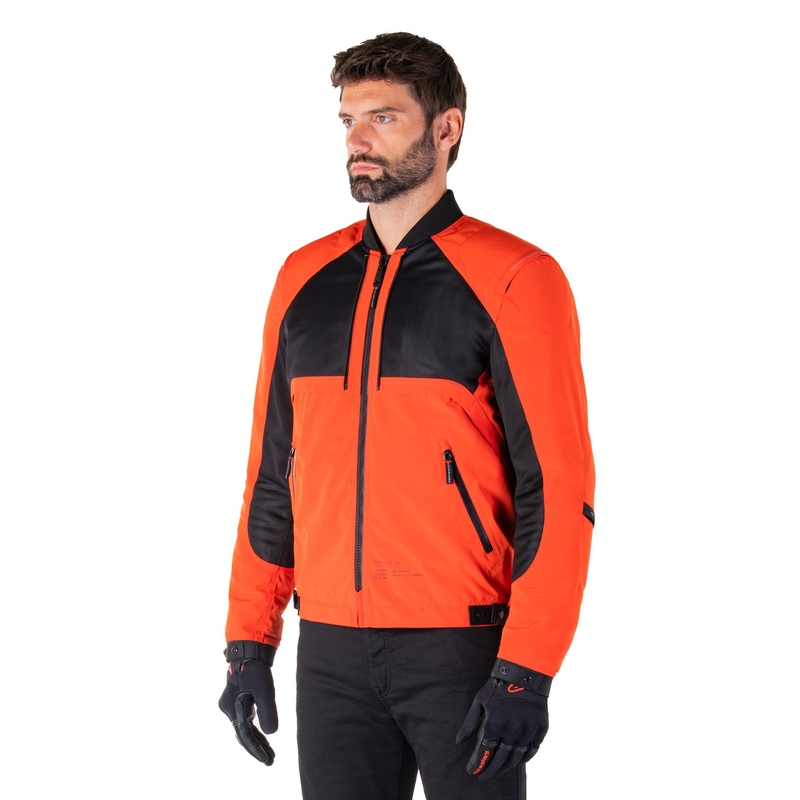 Alpinestars Mootant Waterproof Parka sort-fluo-orange