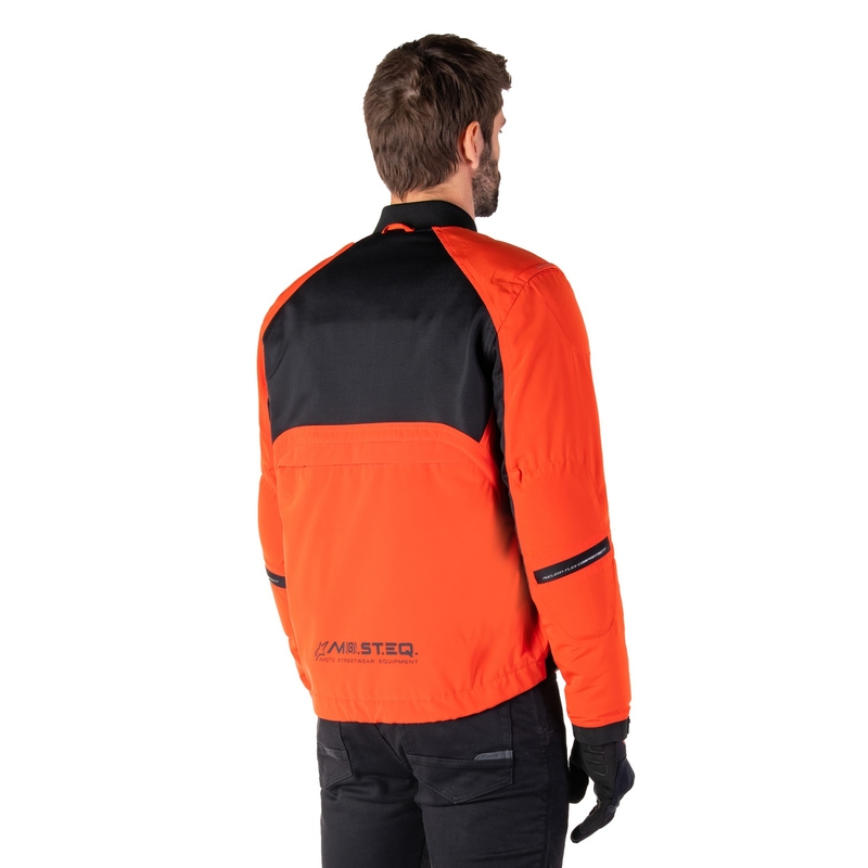 Alpinestars Mootant Waterproof Parka sort-fluo-orange