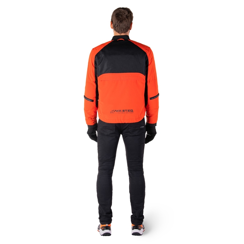 Alpinestars Mootant Waterproof Parka sort-fluo-orange