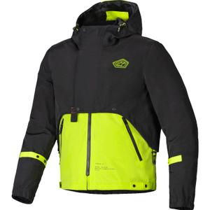 Alpinestars Mootant Vandtæt Parka Sort-Fluo Gul