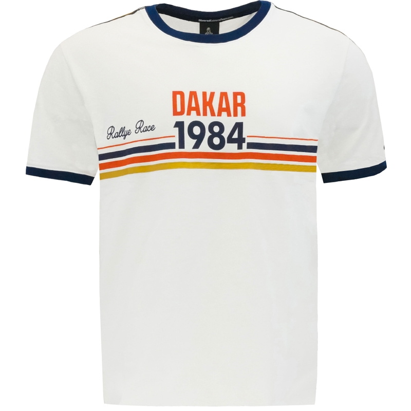 T-shirt Dakar CL TSH 02 hvid