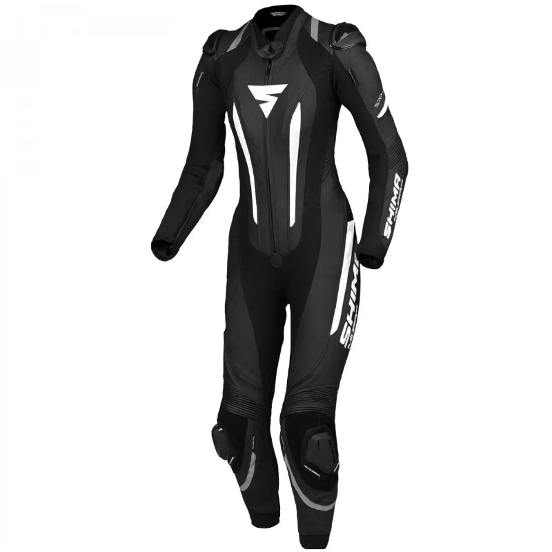 Dame heldragt Shima Miura RS sort-hvid