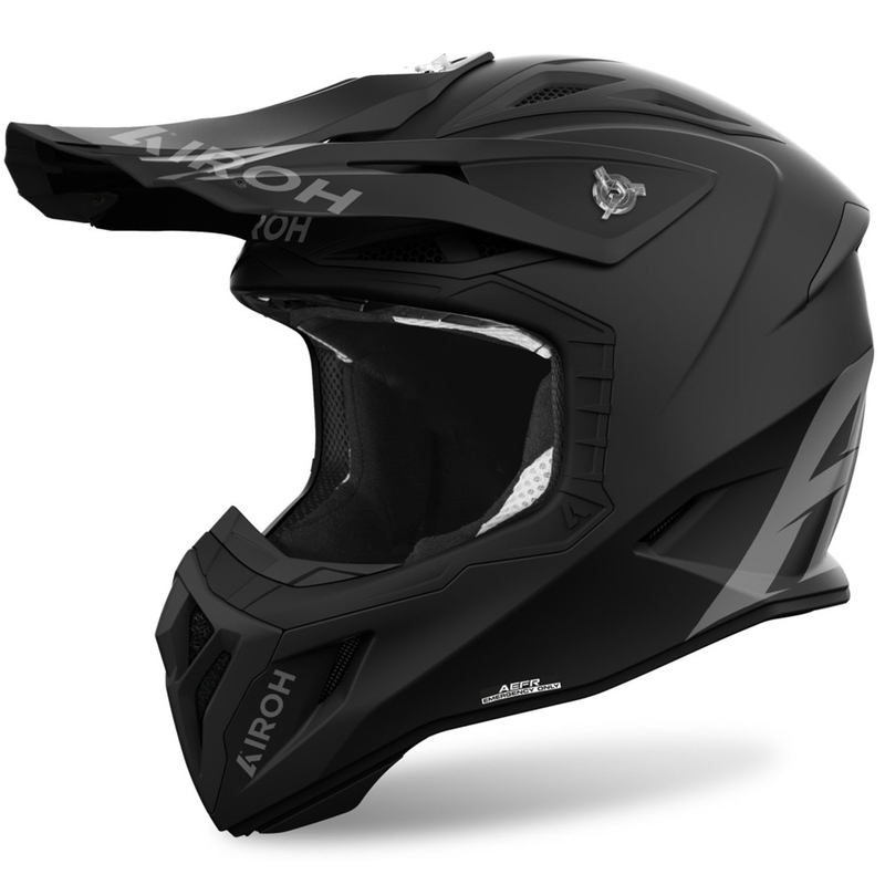 Motocrosshjelm Airoh Aviator ACE 2 Farve sort mat