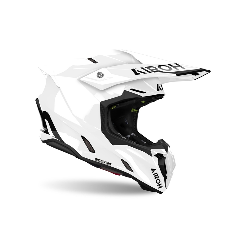 Motocrosshjelm Airoh Twist 3 Farve hvid blank