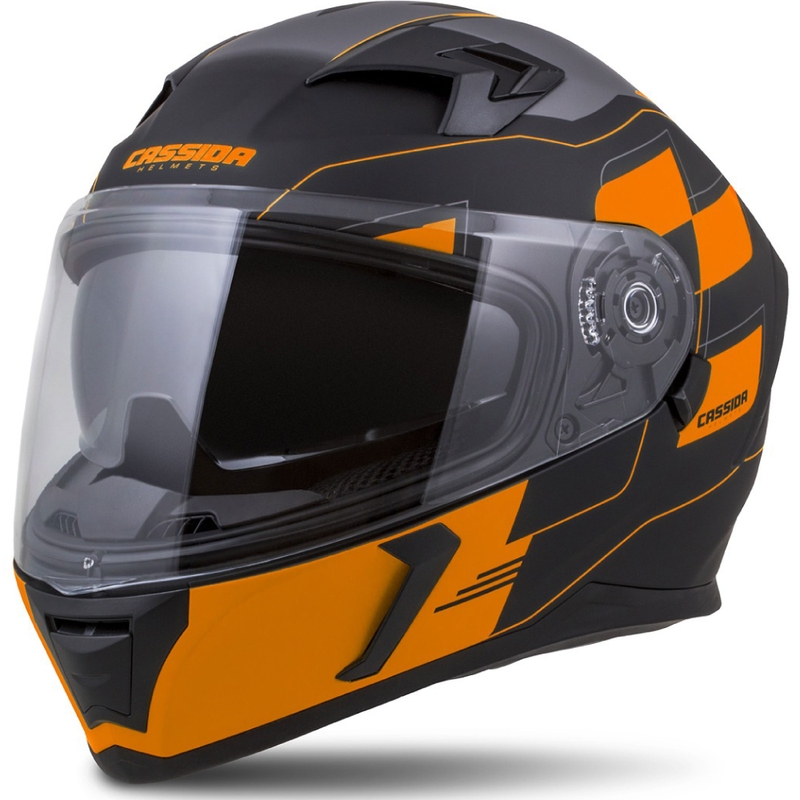 Integralhjelm Cassida Integral 3.0 RoxoR sort-orange