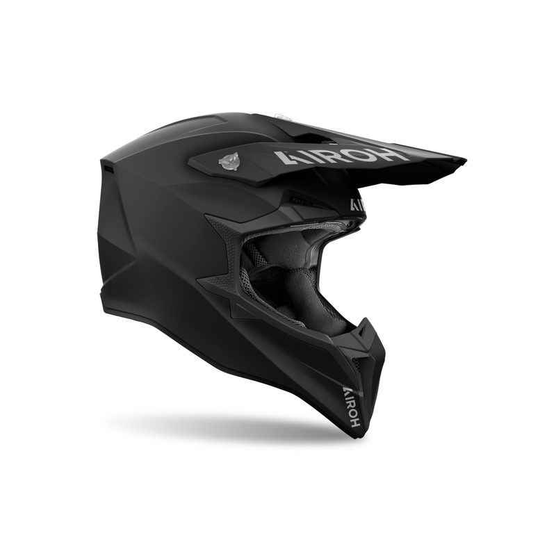 Motocrosshjelm Airoh Wraaap Farve sort mat