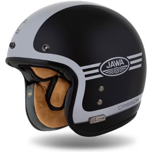 Åben hjelm Cassida Eso Jawa Panel sort perle-antracit-sølv