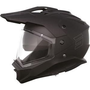 Enduro-hjelm Shot Trek Max Vision Solid Matte Black