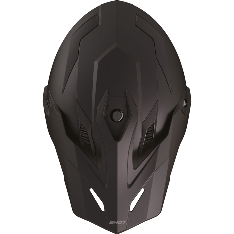 Enduro-hjelm Shot Trek Max Vision Solid Matte Black