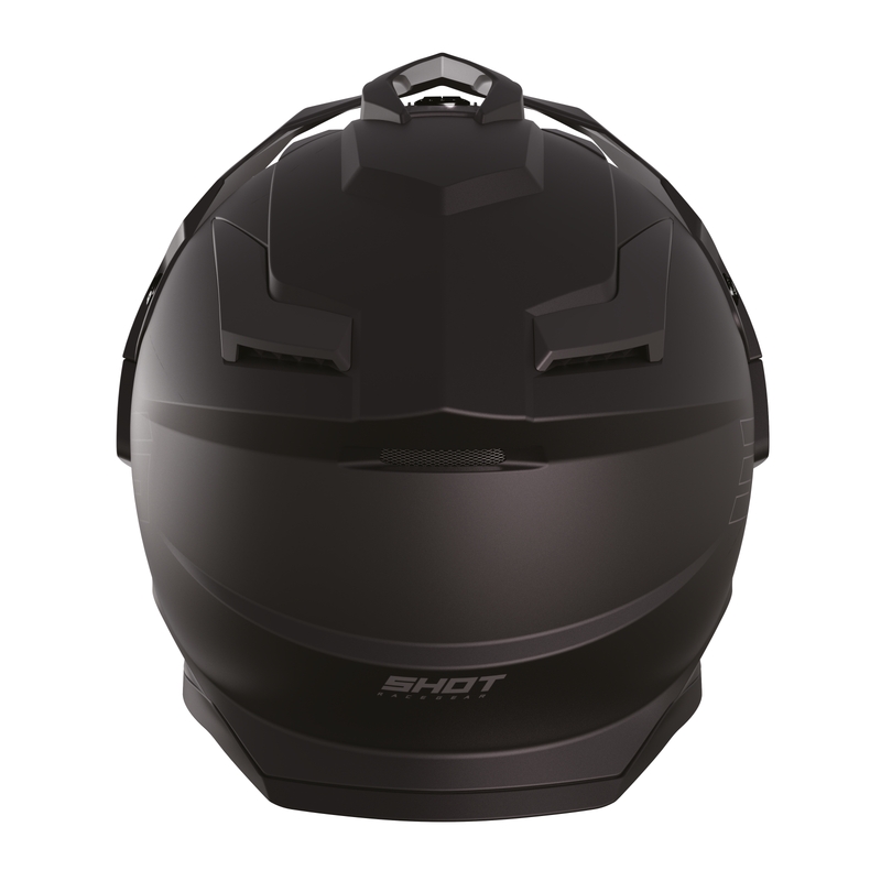 Enduro-hjelm Shot Trek Max Vision Solid Matte Black