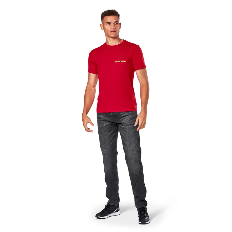 T-shirt Alpinestars Swerve CSF rød