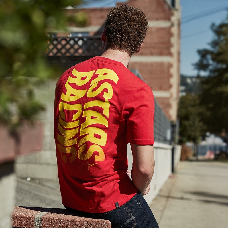 T-shirt Alpinestars Swerve CSF rød
