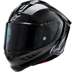 Integralhjelm Alpinestars Supertech R-10 Solid kulstofsort
