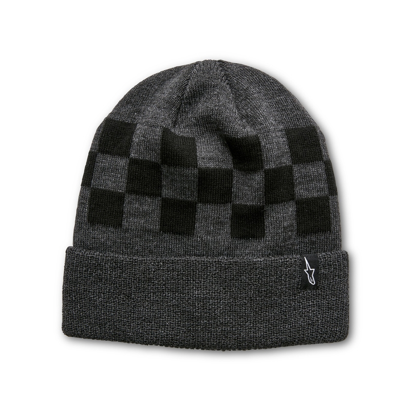 Alpinestars ternet beanie grå og sort