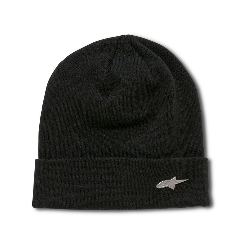 Čepice Alpinestars Metal Logo Cuff Beanie černá