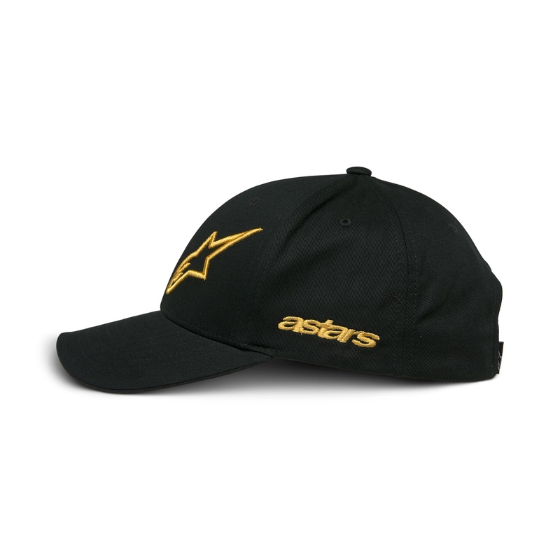 Alpinestars Sessionized Snapback Cap sort og guld