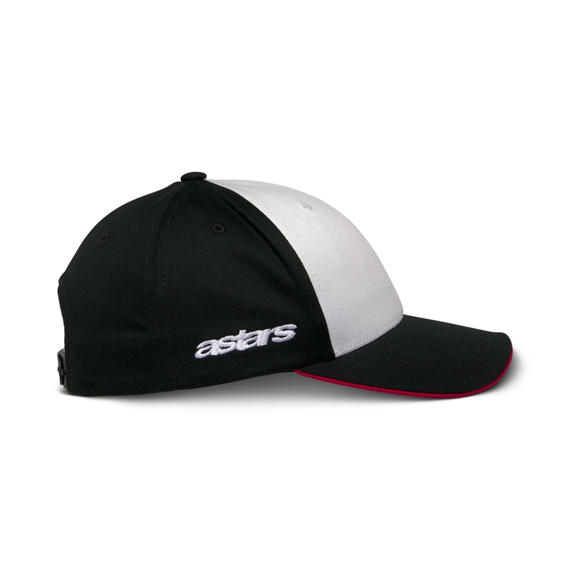Alpinestars Sessionized Snapback-kasket hvid-sort-rød