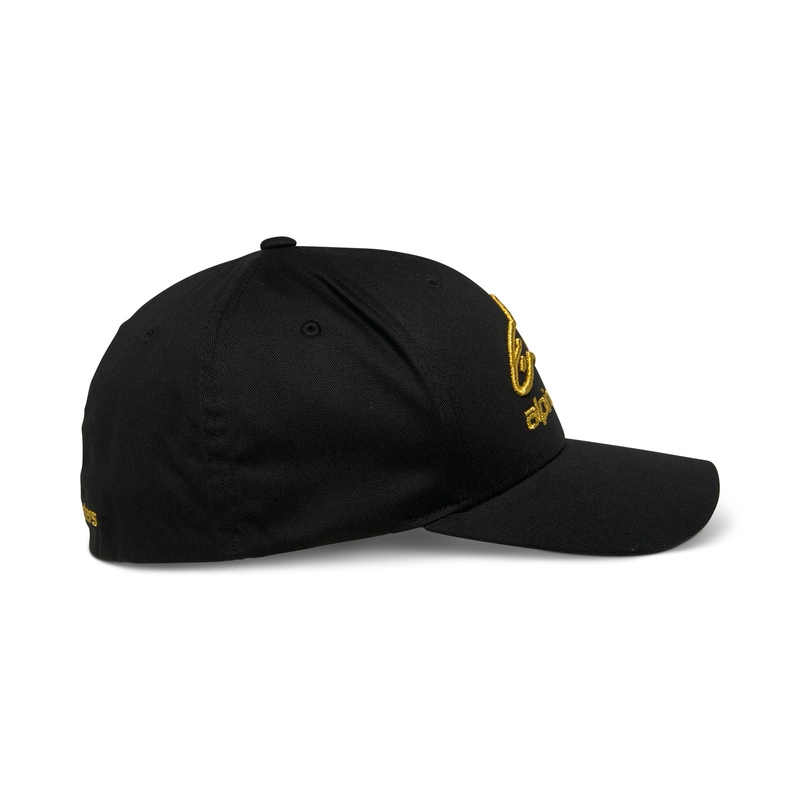 Alpinestars Gild Flexback kasket sort og guld
