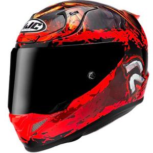 Integralhjelm HJC RPHA 12 Diablo Blizzard rød