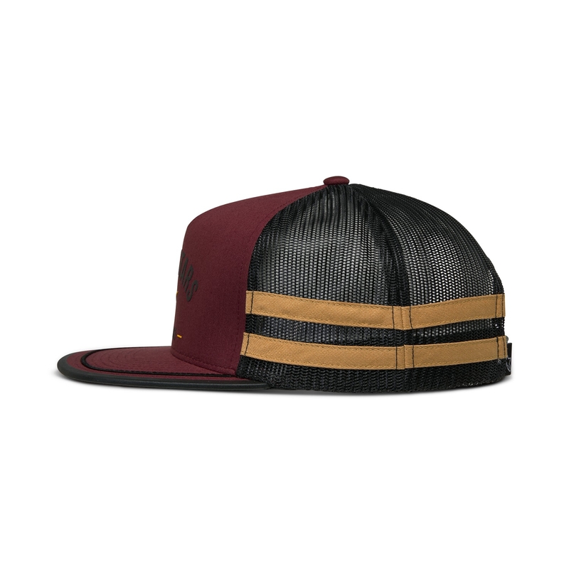 Alpinestars Backline Trucker-kasket murstensrød-sort-guld