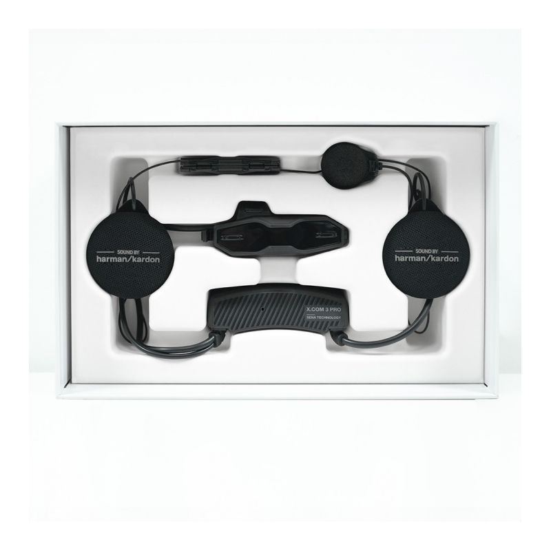 Bluetooth samtaleanlæg Nexx X.COM 3 PRO sort udsalg