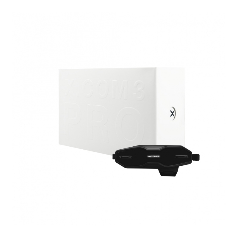 Bluetooth samtaleanlæg Nexx X.COM 3 PRO sort udsalg