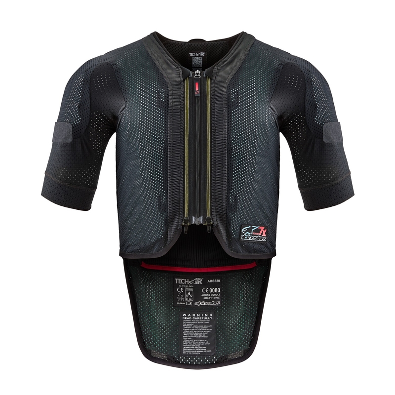 Alpinestars TECH-AIR®7X System airbagvest sort-rød