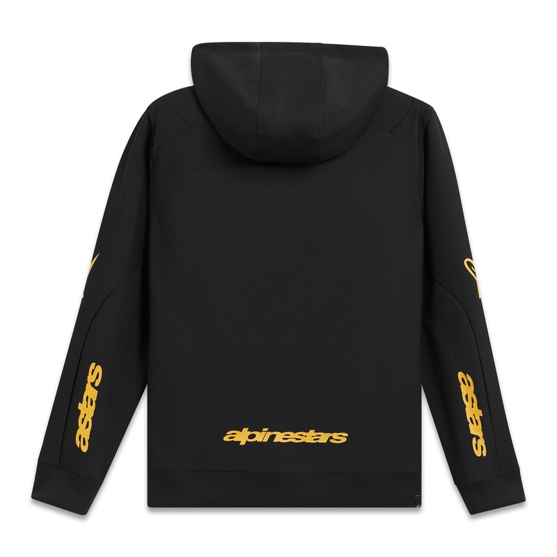 Alpinestars Sessions 3 Hoodie sort og guld