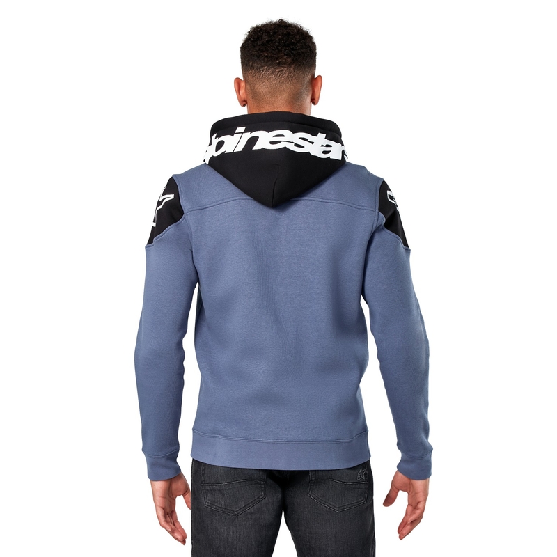 Alpinestars Velocity Hoodie blå og sort