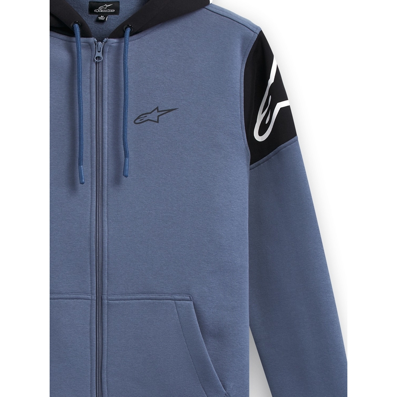 Alpinestars Velocity Hoodie blå og sort