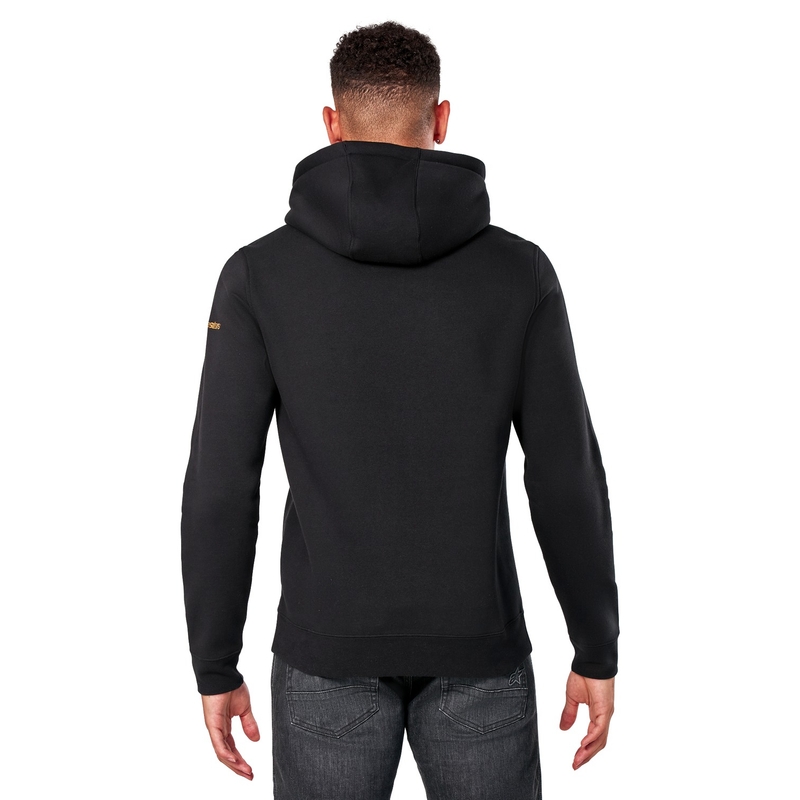 Alpinestars Gilded Hoodie sort og guld