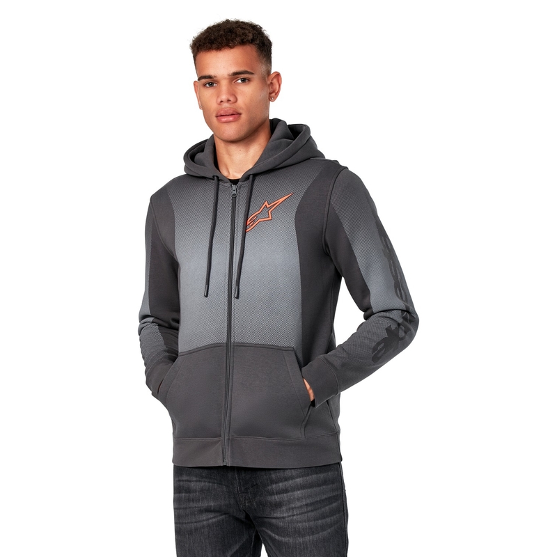 Alpinestars Arising Hoodie mørkegrå-lysegrå