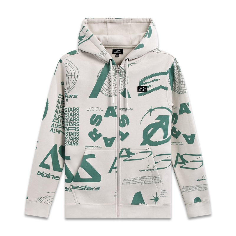Alpinestars Determinant Hoodie hvid offwhite