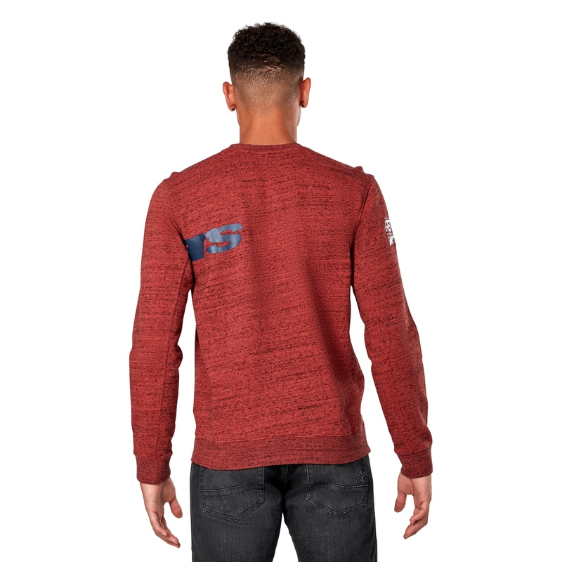 Alpinestars Episode Crew Fleece mørkerød