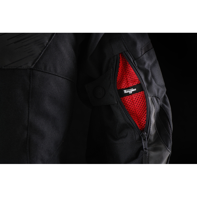 Motorcykeljakke Furygan Shard HV sort