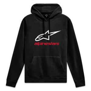 Alpinestars Always Hoodie 3 sort, hvid og rød