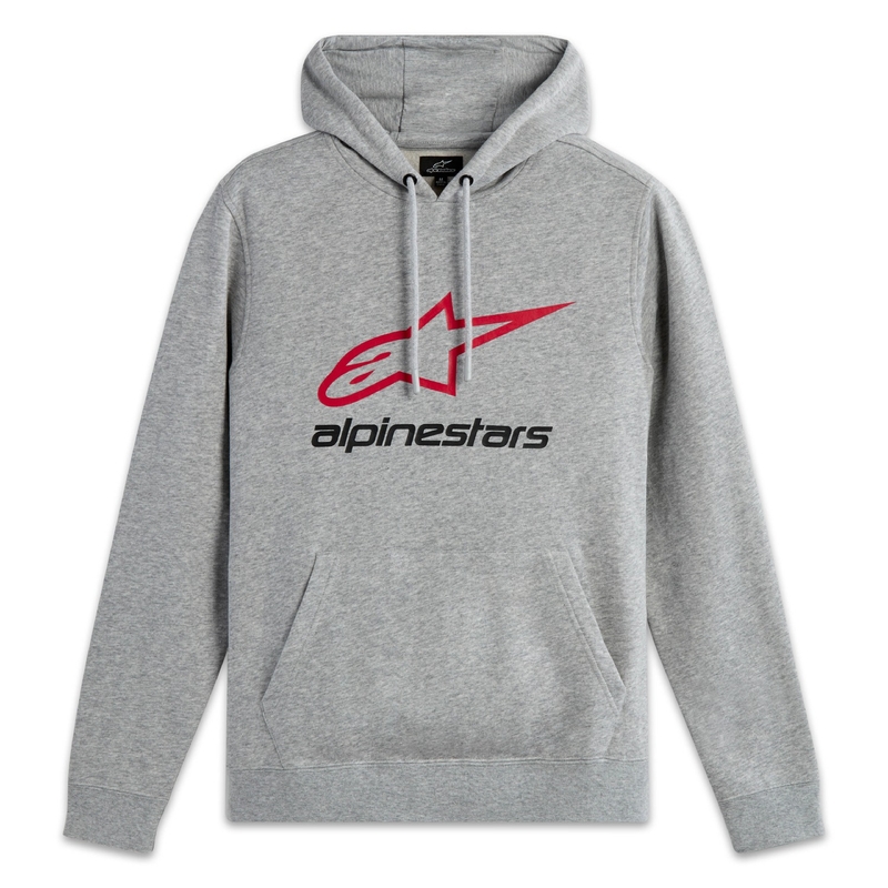 Alpinestars Always Hoodie 3 grå-rød-sort