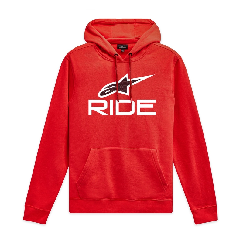 Alpinestars Ride 4.0 Sweatshirt rød, hvid og sort