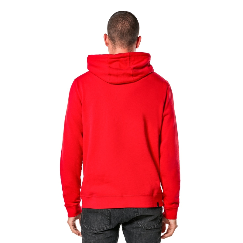 Alpinestars Ride 4.0 Sweatshirt rød, hvid og sort