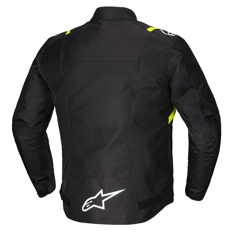 Alpinestars T-SPS 2 vandtæt motorcykeljakke i sort, hvid og fluogul