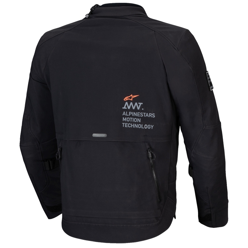 Alpinestars AMT-8 Stretch Drystar XF Motorcykeljakke Sort